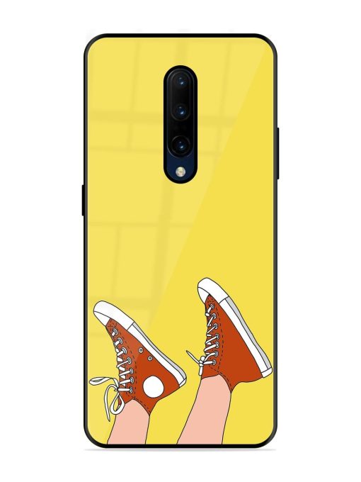 Kicking Back Glossy Soft Edge Case for Oneplus 7 Pro Chachhi