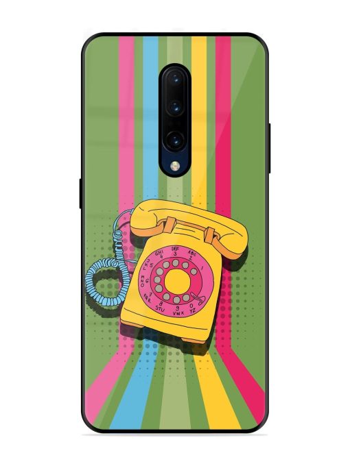 Retro Dialer Glossy Soft Edge Case for Oneplus 7 Pro Chachhi