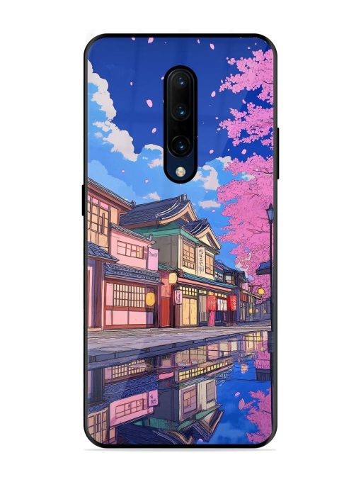 Tranquil Reflections Glossy Soft Edge Case for Oneplus 7 Pro Chachhi