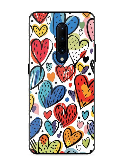 Heartfelt Harmony Glossy Soft Edge Case for Oneplus 7 Pro Chachhi