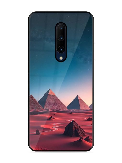 Ancient Wonders Sky Glossy Soft Edge Case for Oneplus 7 Pro Chachhi