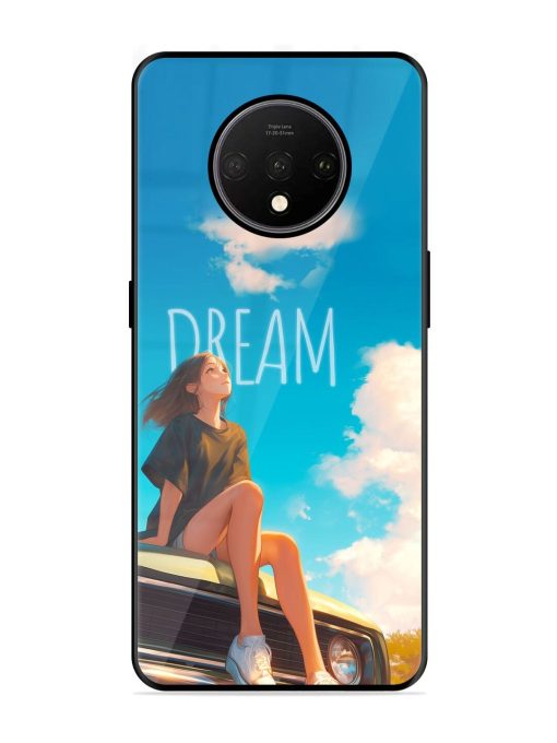 Girly Dream Art Glossy Soft Edge Case for Oneplus 7T Chachhi