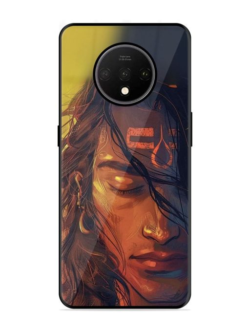 Tranquil Shiva Glossy Soft Edge Case for Oneplus 7T Chachhi