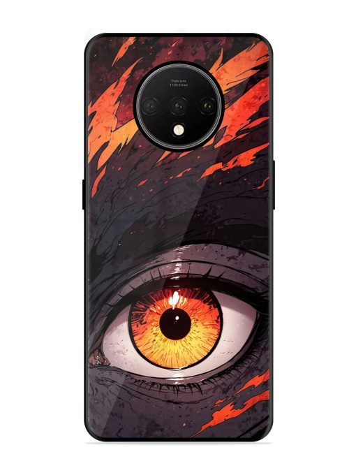 Inferno Gaze Glossy Soft Edge Case for Oneplus 7T Chachhi