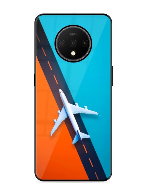 Skyward Bound Glossy Soft Edge Case for Oneplus 7T Chachhi