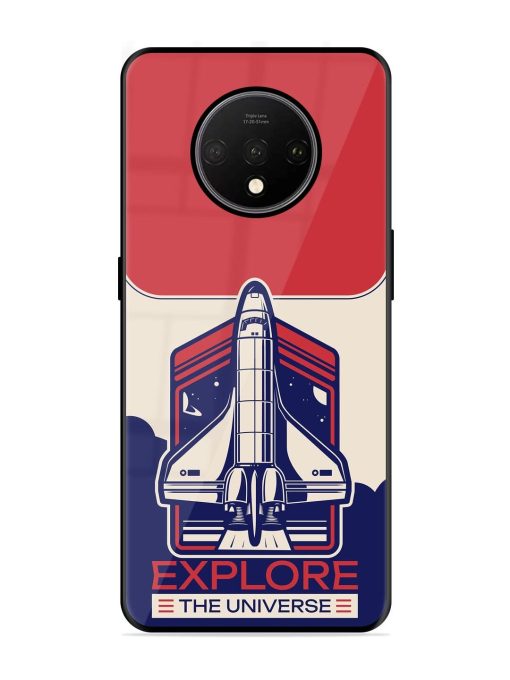 Cosmic Voyage Glossy Soft Edge Case for Oneplus 7T Chachhi