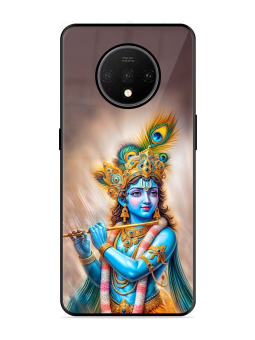 Divine Krishna Glossy Soft Edge Case for Oneplus 7T Chachhi