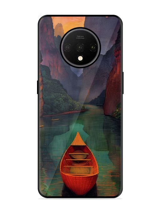 Serene Passage Glossy Soft Edge Case for Oneplus 7T Chachhi