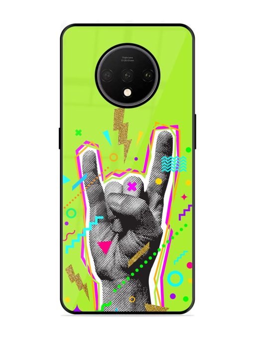 Neon Rock Glossy Soft Edge Case for Oneplus 7T Chachhi