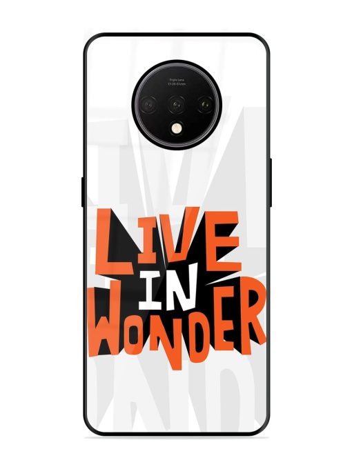 Wonder Burst Glossy Soft Edge Case for Oneplus 7T Chachhi