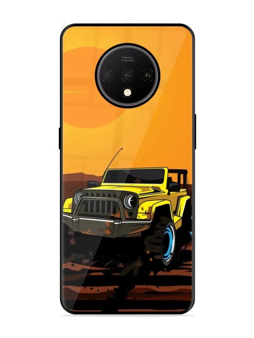 Sunset Cruise Glossy Soft Edge Case for Oneplus 7T Chachhi