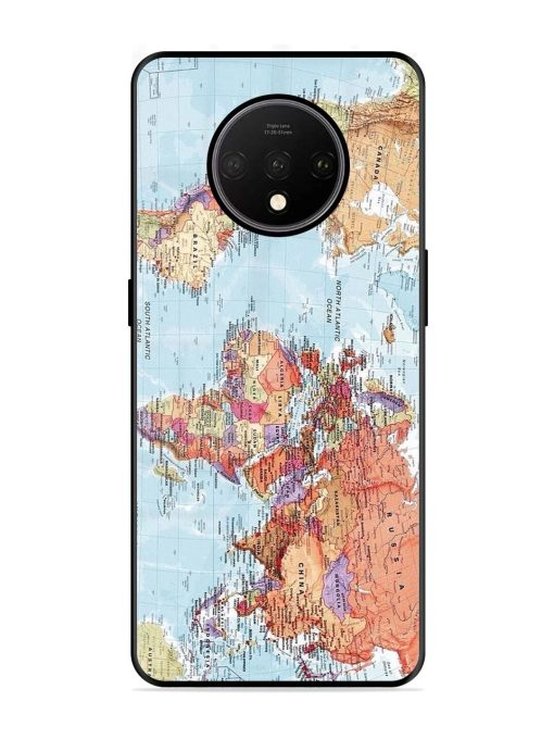 Our Blue Marble Glossy Soft Edge Case for Oneplus 7T Chachhi