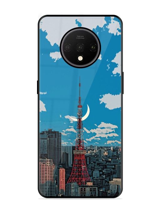 Tokyo Twilight Glossy Soft Edge Case for Oneplus 7T Chachhi