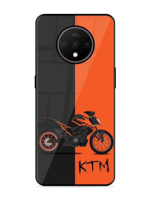 Orange Beast Glossy Soft Edge Case for Oneplus 7T Chachhi