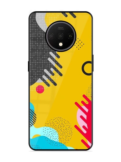 Neon Pop Glossy Soft Edge Case for Oneplus 7T Chachhi