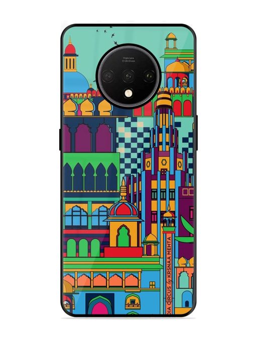 Indian Tapestry Glossy Soft Edge Case for Oneplus 7T Chachhi