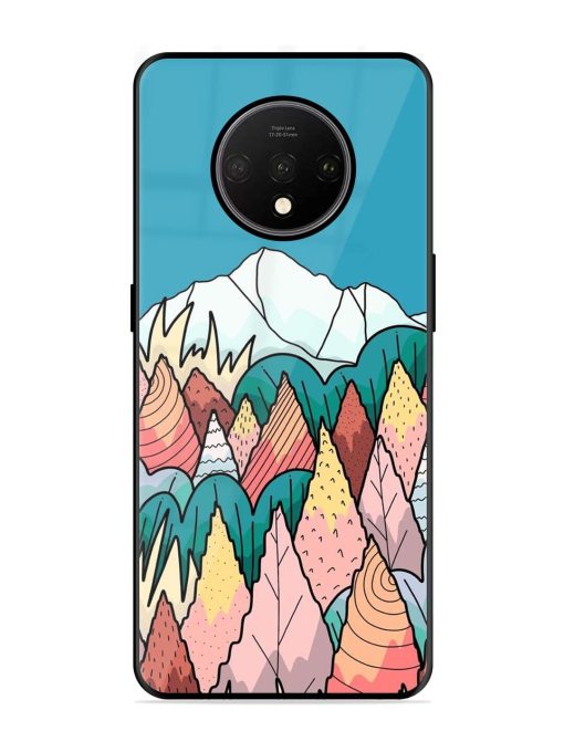 Mountain Dreamscape Glossy Soft Edge Case for Oneplus 7T Chachhi