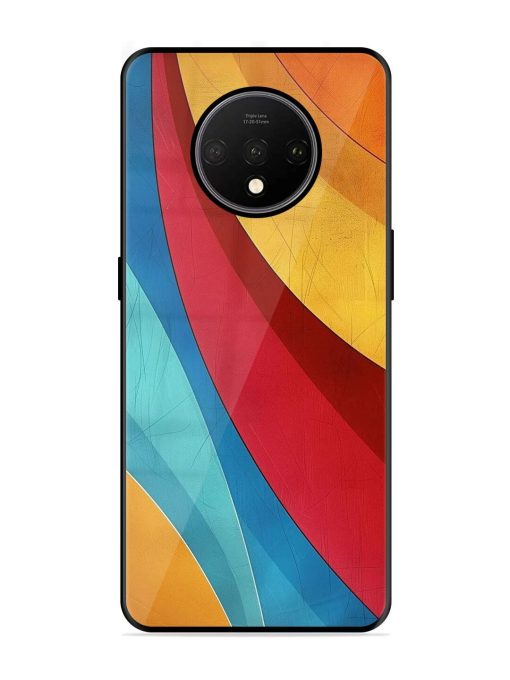 Curving Canvas Glossy Soft Edge Case for Oneplus 7T