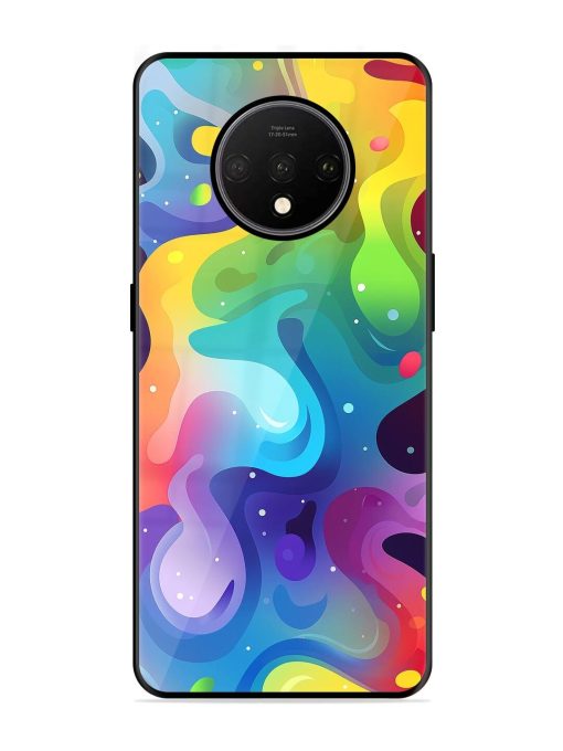 Rainbow River Glossy Soft Edge Case for Oneplus 7T Chachhi