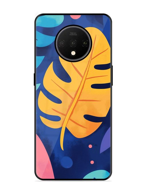 Tropical Tapestry Glossy Soft Edge Case for Oneplus 7T Chachhi