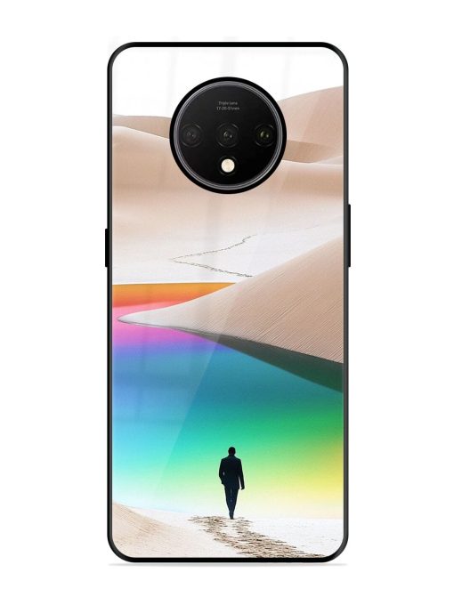 Desert Dreams Glossy Soft Edge Case for Oneplus 7T Chachhi