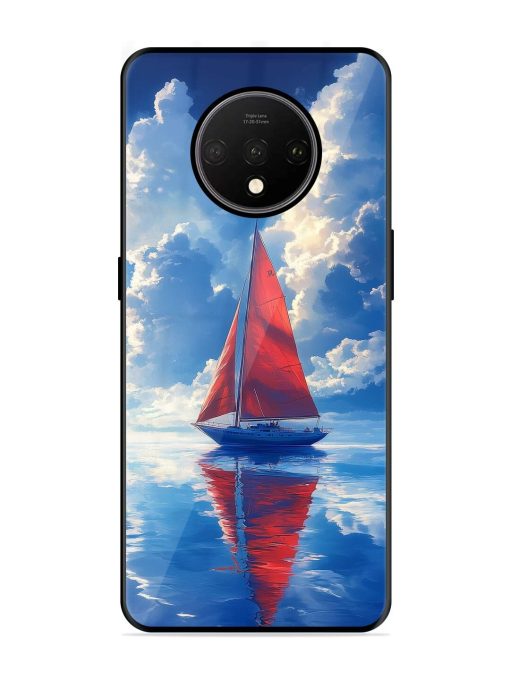 Crimson Sails Glossy Soft Edge Case for Oneplus 7T