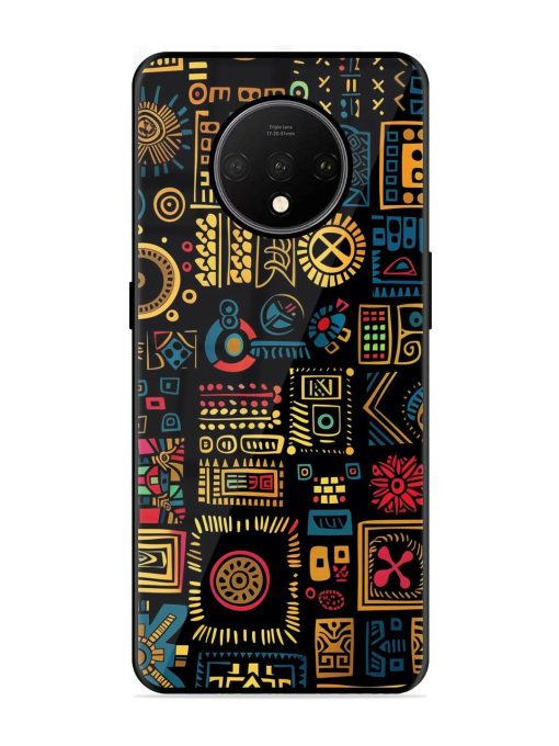 Tribal Tapestry Glossy Soft Edge Case for Oneplus 7T Chachhi