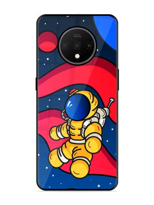 Cosmic Cruiser Glossy Soft Edge Case for Oneplus 7T Chachhi