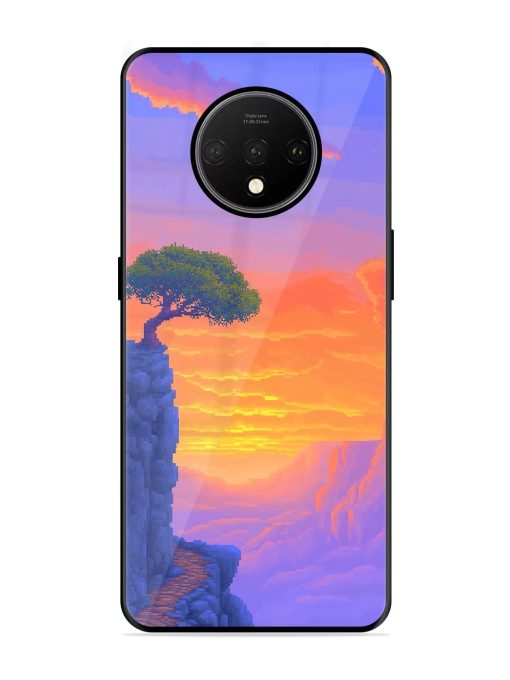 Cliffside Solitude Glossy Soft Edge Case for Oneplus 7T Chachhi