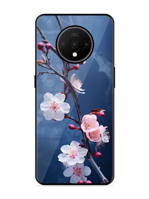 Delicate Blossoms Glossy Soft Edge Case for Oneplus 7T Chachhi