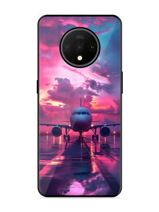 Neon Runway Glossy Soft Edge Case for Oneplus 7T Chachhi