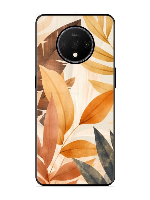 Earthy Elegance Glossy Soft Edge Case for Oneplus 7T Chachhi