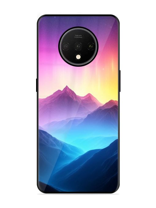 Cosmic Mountains Glossy Soft Edge Case for Oneplus 7T Chachhi