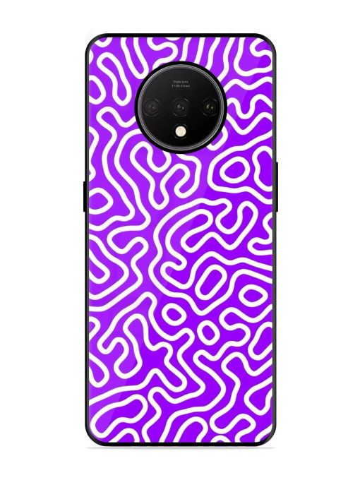 Wavy Wonder Glossy Soft Edge Case for Oneplus 7T Chachhi