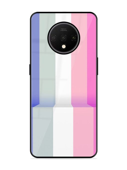 Pastel Palette Glossy Soft Edge Case for Oneplus 7T Chachhi