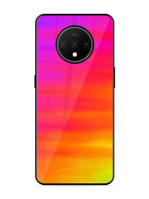 Neon Horizon Glossy Soft Edge Case for Oneplus 7T Chachhi