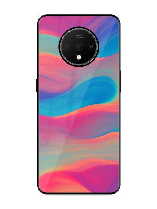 Wavy Wonder Glossy Soft Edge Case for Oneplus 7T