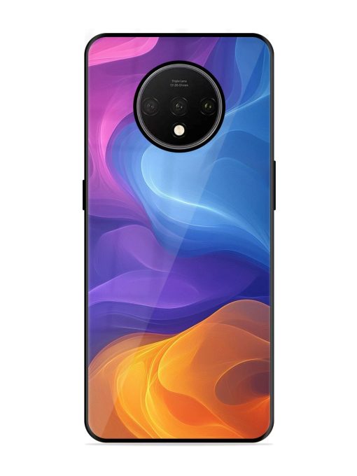 Cosmic Currents Glossy Soft Edge Case for Oneplus 7T Chachhi