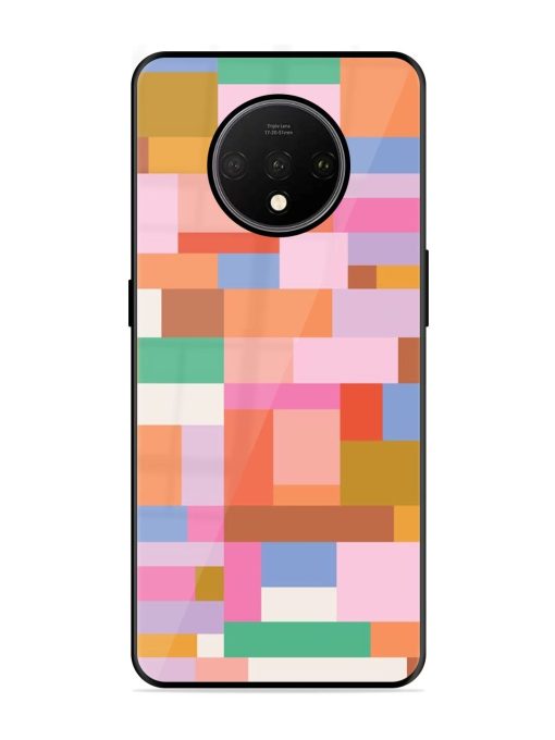 Colorful Chaos Glossy Soft Edge Case for Oneplus 7T Chachhi