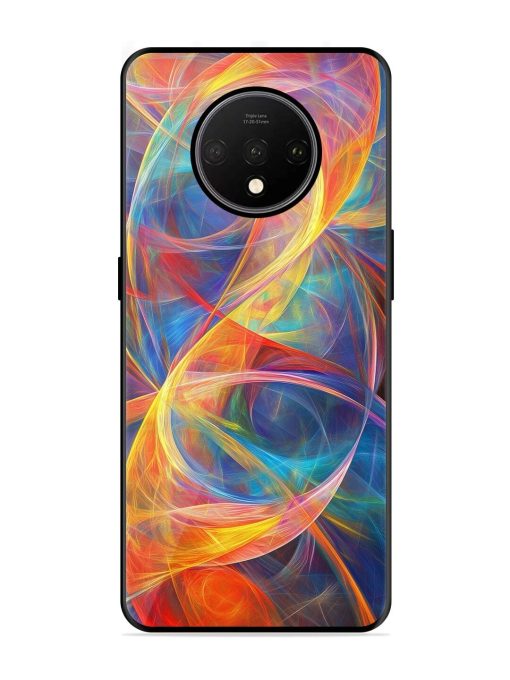 Cosmic Currents Glossy Soft Edge Case for Oneplus 7T Chachhi