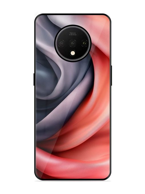 Swirling Silk Glossy Soft Edge Case for Oneplus 7T Chachhi