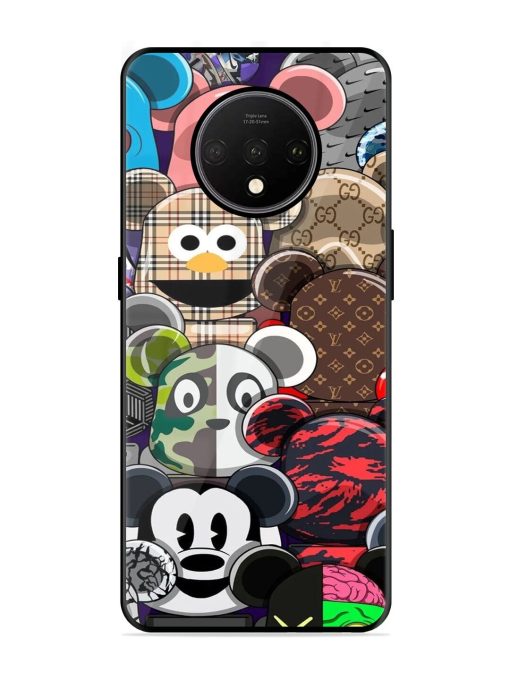 Streetwear Bearbrick Extravaganza Glossy Soft Edge Case for Oneplus 7T Chachhi