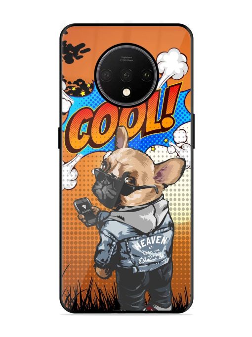 Cool Pup Glossy Soft Edge Case for Oneplus 7T Chachhi