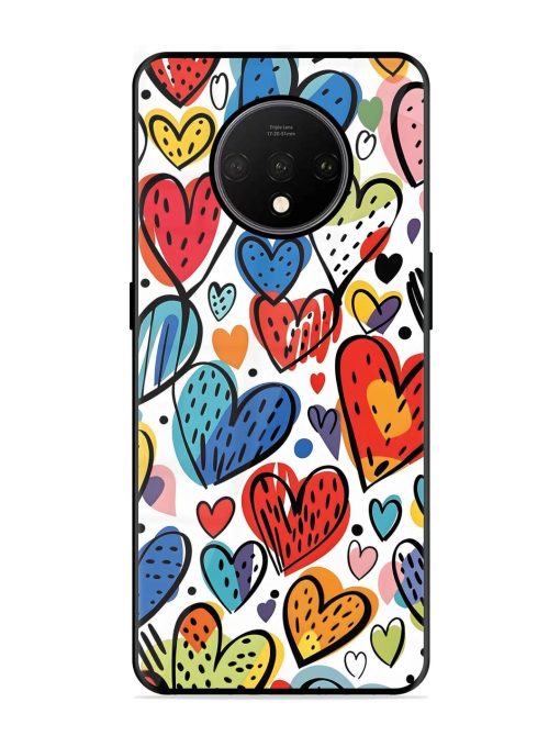 Heartfelt Harmony Glossy Soft Edge Case for Oneplus 7T Chachhi