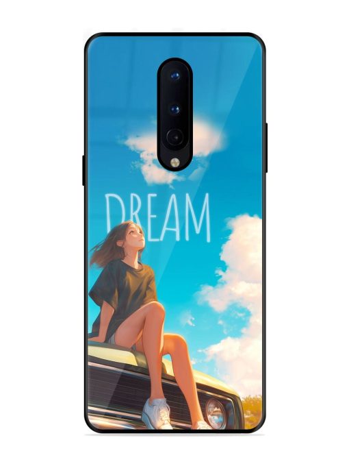 Girly Dream Art Glossy Soft Edge Case for Oneplus 8 Chachhi