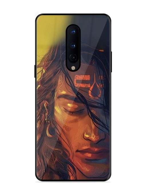 Tranquil Shiva Glossy Soft Edge Case for Oneplus 8 Chachhi