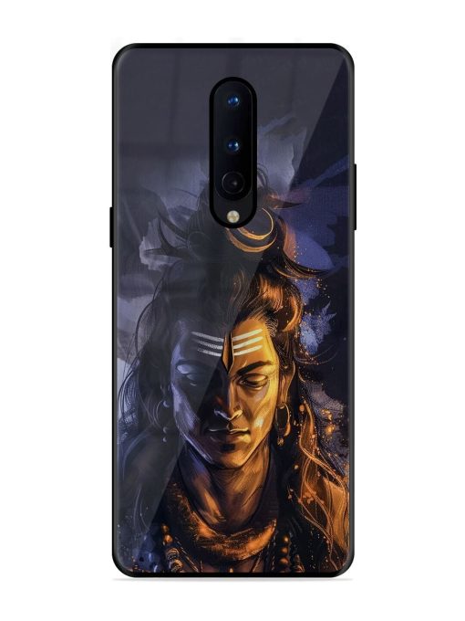 Lord Shiva Glossy Soft Edge Case for Oneplus 8 Chachhi