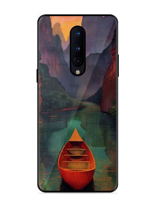 Serene Passage Glossy Soft Edge Case for Oneplus 8 Chachhi