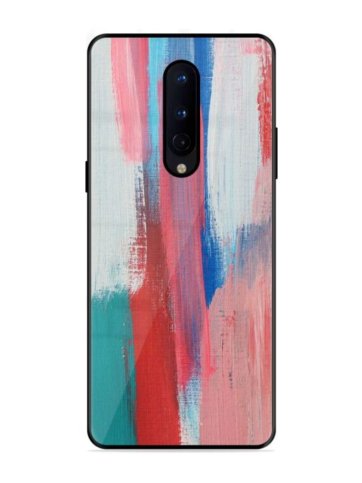 Colorful Chaos Glossy Soft Edge Case for Oneplus 8 Chachhi