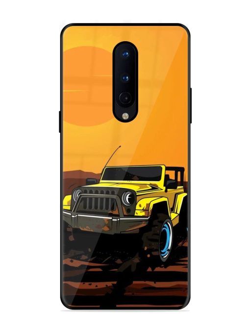 Sunset Cruise Glossy Soft Edge Case for Oneplus 8 Chachhi